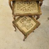 Vintage Venetian nesting table