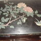 Chinese accent furniture black lacquered dating from 1970
