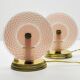 Nightside table lamps, Italy, 1950s, set of 2