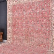 Tapis vintage Oushak turc sku2365