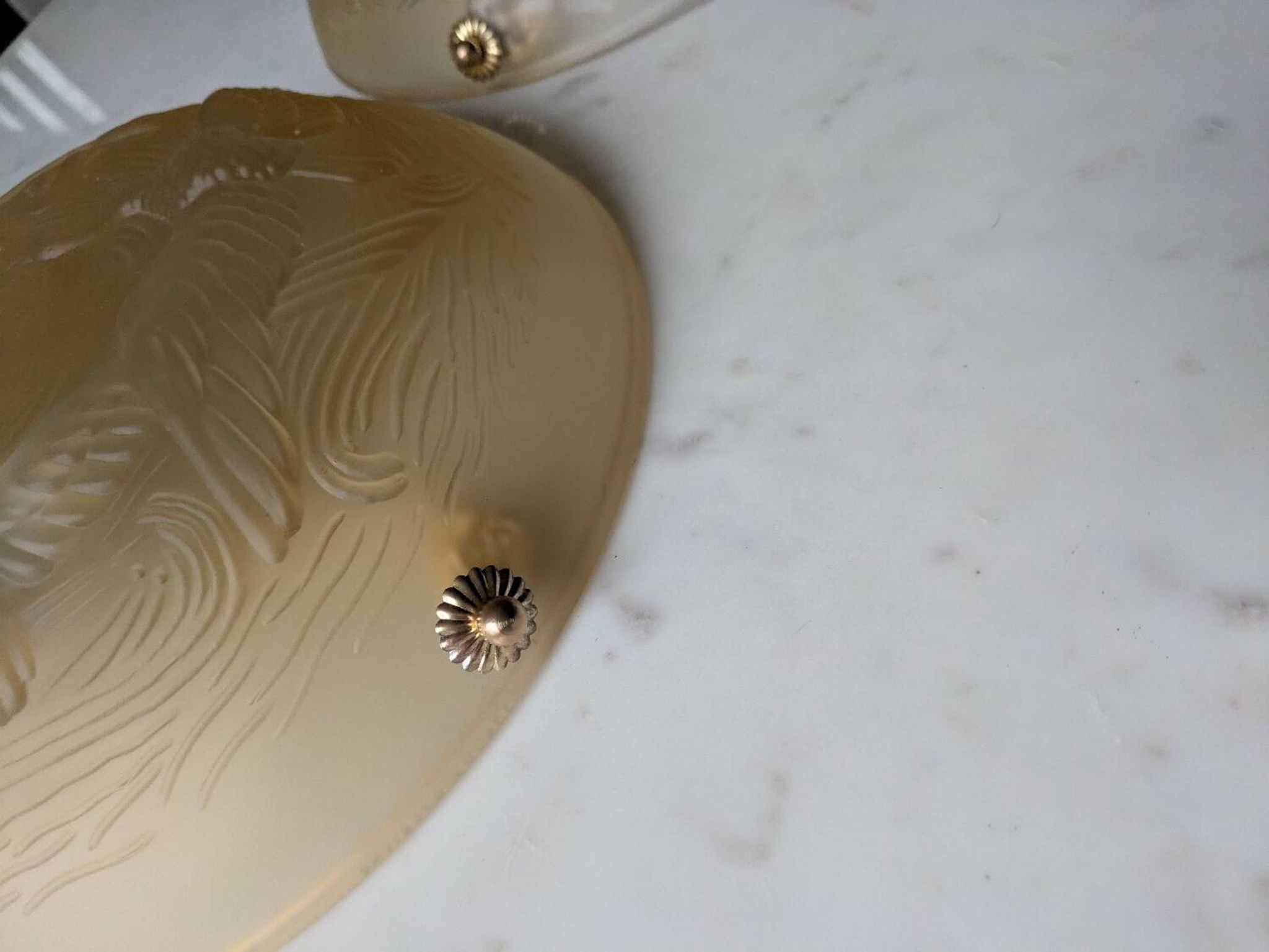 Duo de suspensions Art Deco