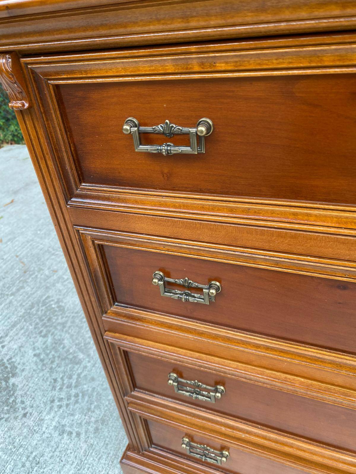 Commode 4 tiroirs style Louis-Philippe Idéal rangement ou projet relooking
