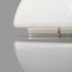 White glass table lamp by Enrico Tronconi for Tronconi, 1970s.