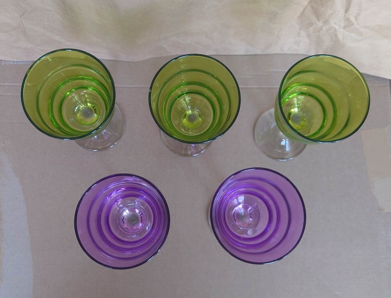 Wine glasses