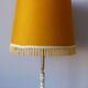 Lamppost in veined onyx and brass metal of the 1960s