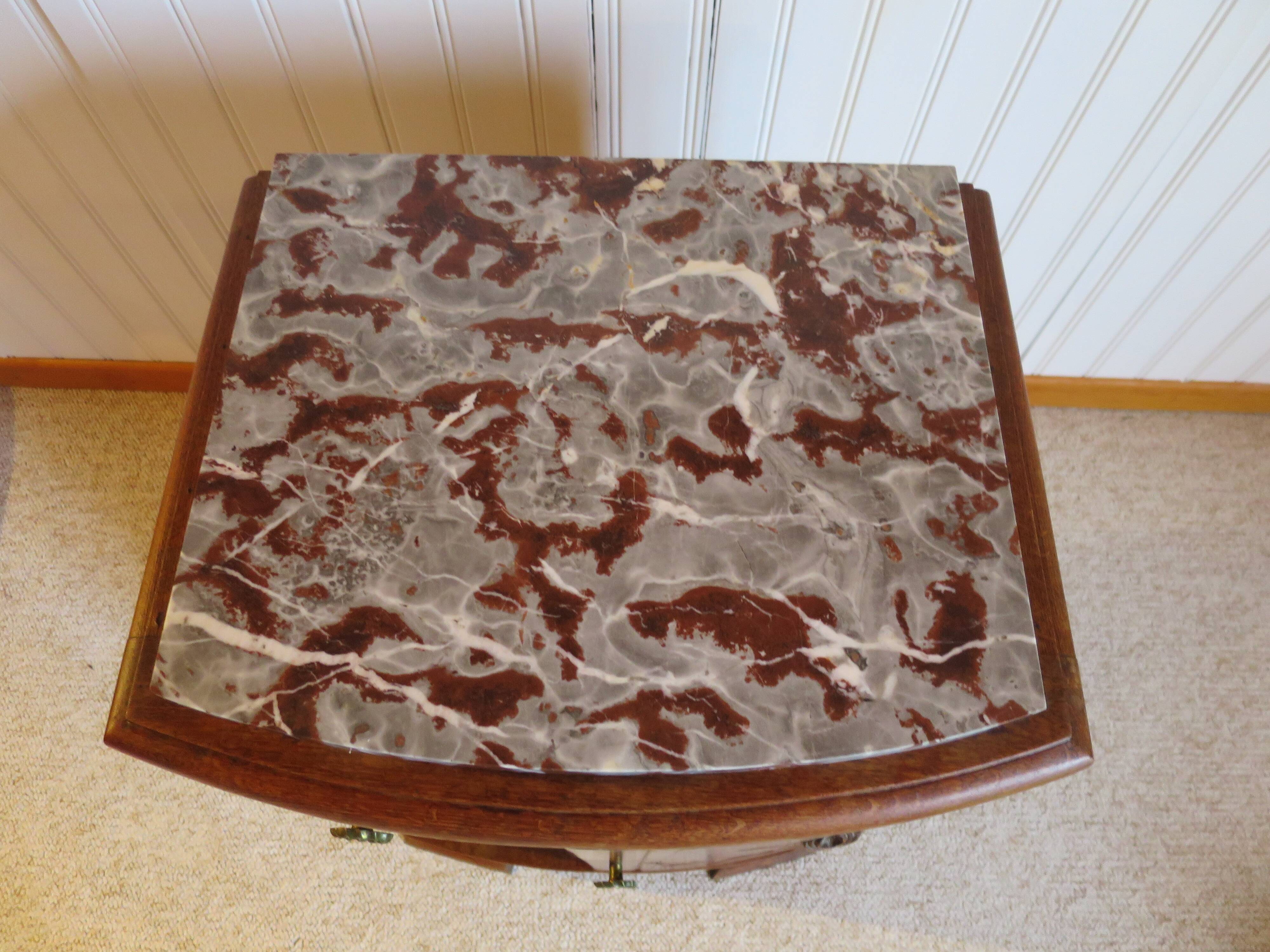 Bedside table - occasional furniture - Art Deco - 1 door - 1930s