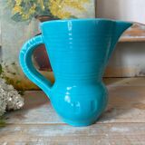 Turquoise Pichet Digoin from the 1950s