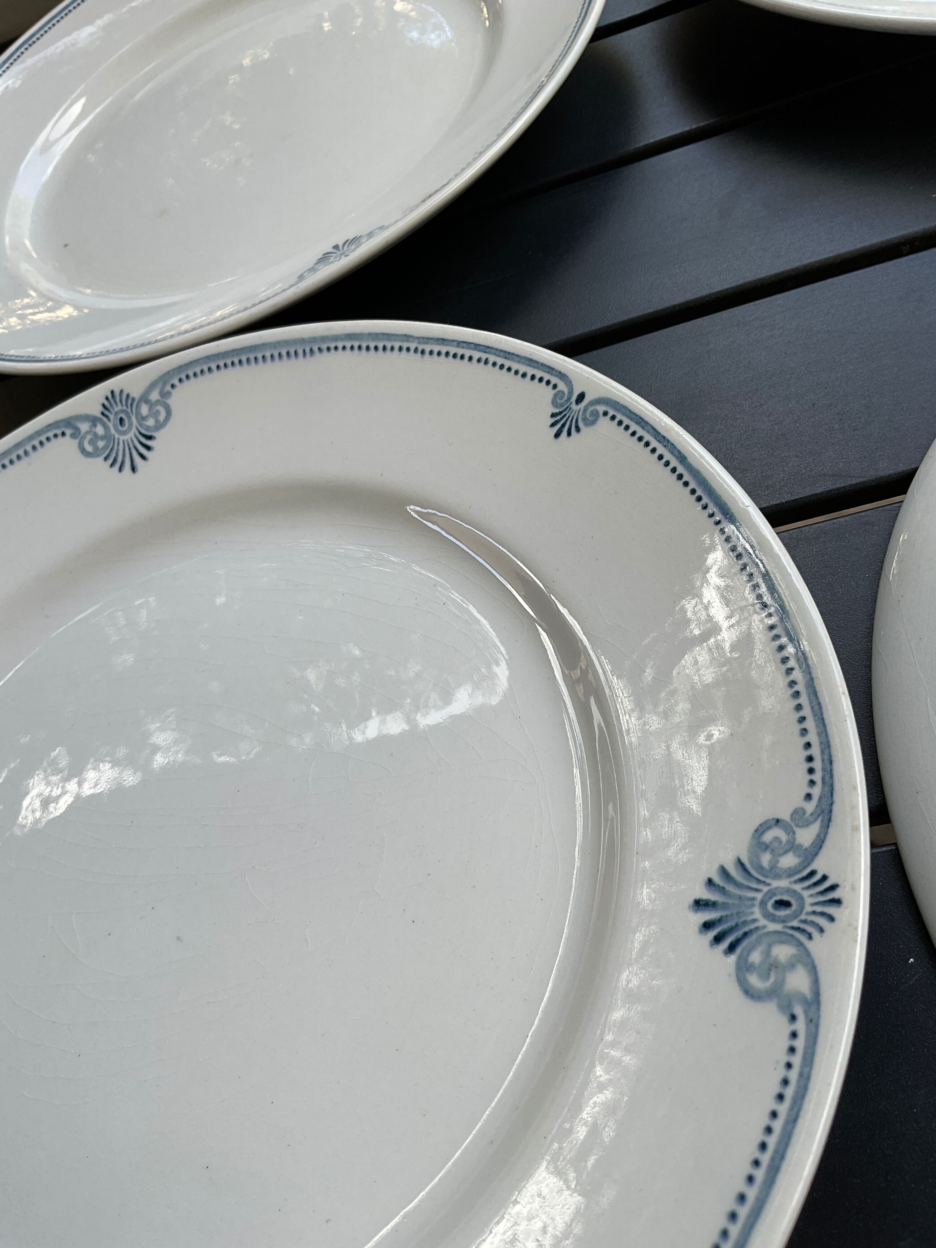 6 flat seats Villeroy and Boch