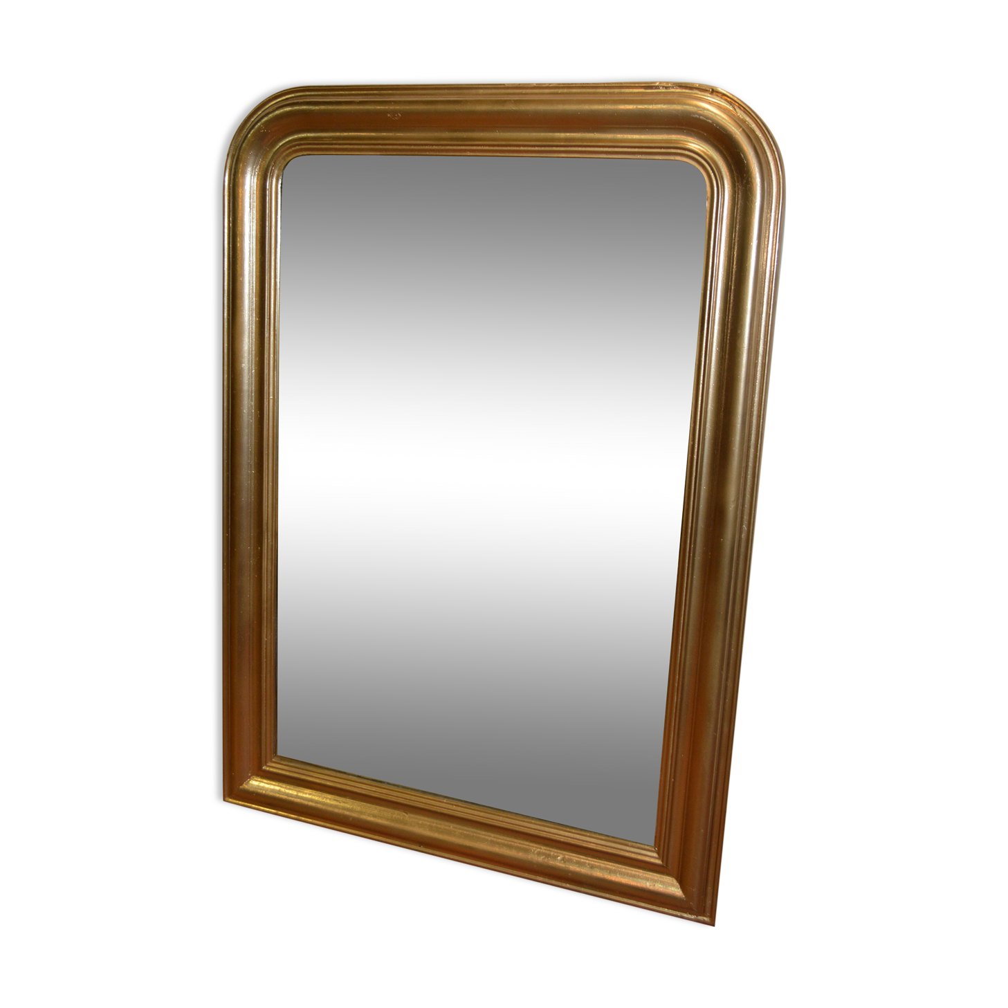 Louis Philippe style gold mirror - 129x92cm
