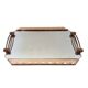 French Art Deco Glass Tray, 1930/40s