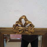 Rectangular mirror gilded tower 25x39cm