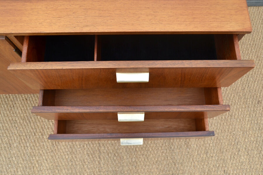Teak & rosewood row by Wrighton * 168 cm