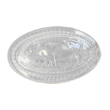 Vintage glass butter maker