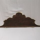 Art Nouveau pediment wood furniture patina furniture ornament