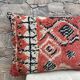 Vintage Berber Kilim cushion cover: Moroccan wool cushion