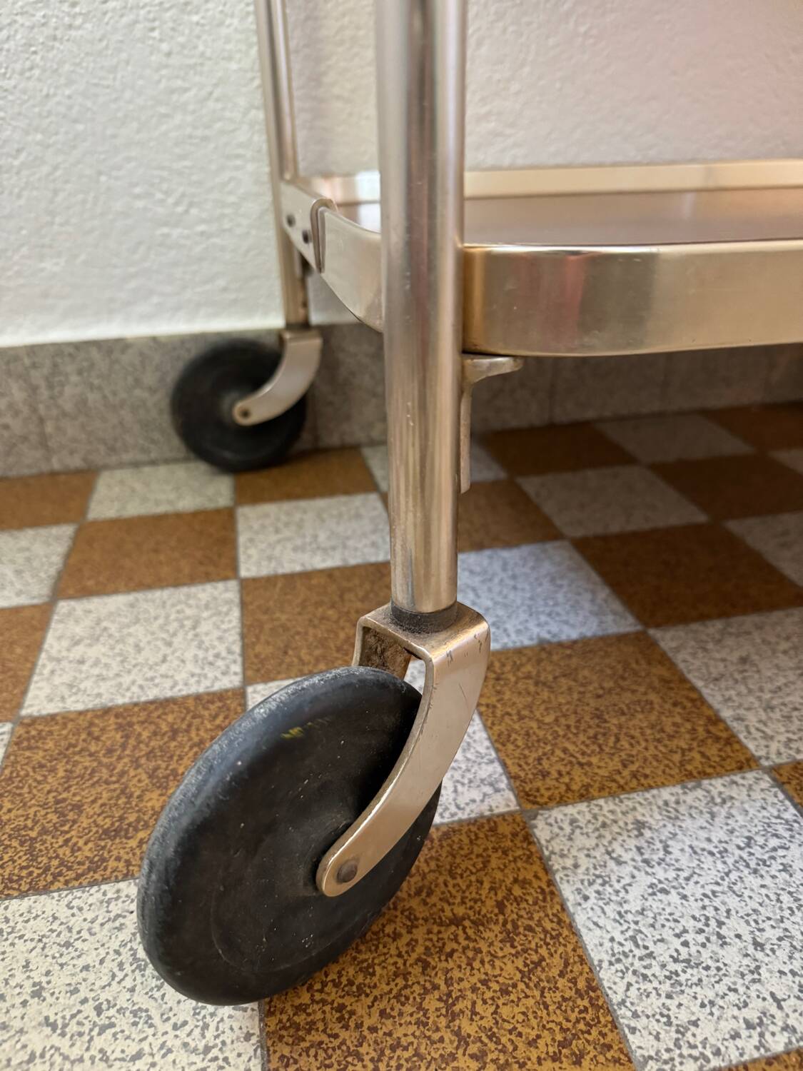 Kaymet copper and silver trolley from the 50s