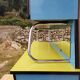 Buffet Formica blue and yellow years 60