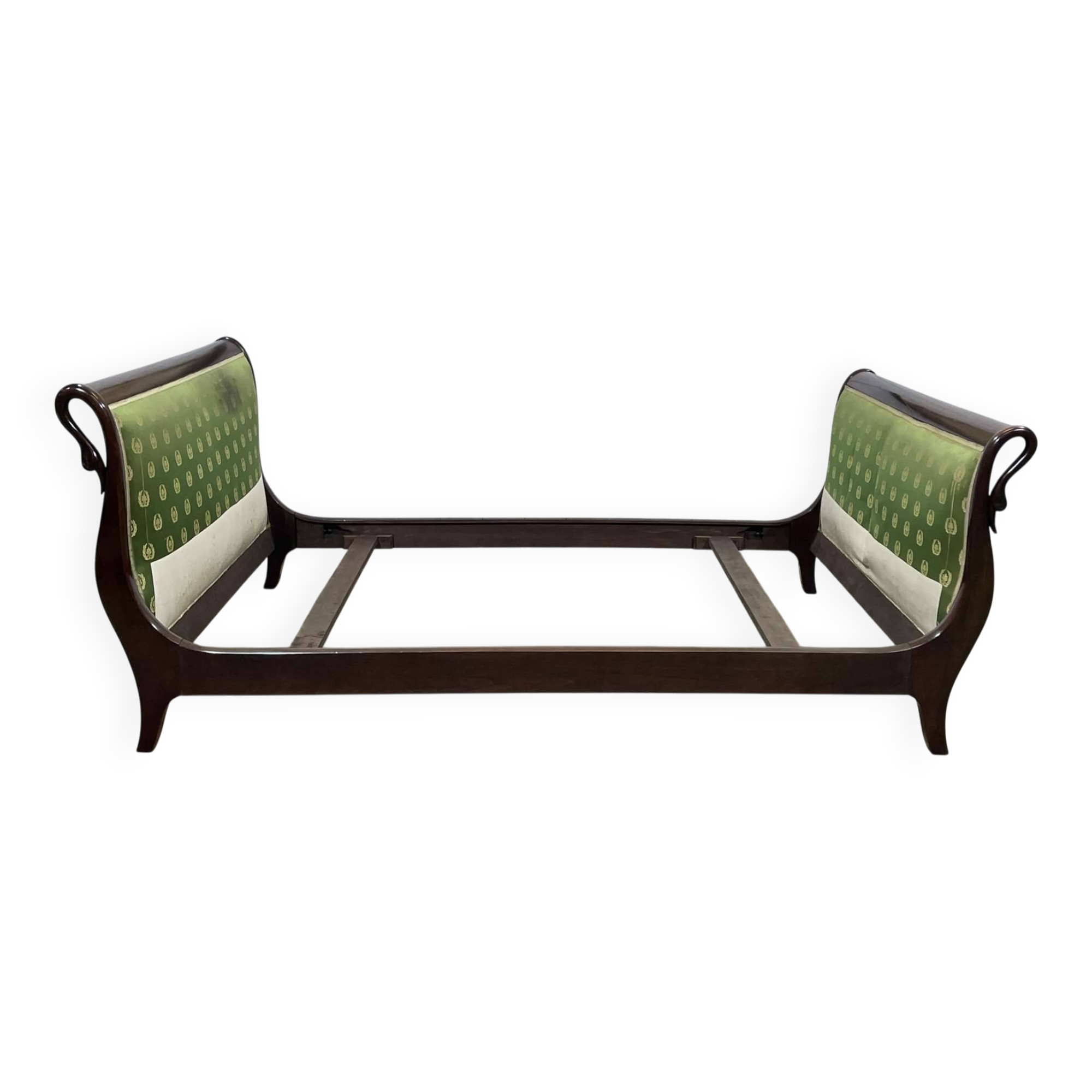 Early 20th century Empire style bed - 140-190 bedding