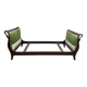 Early 20th century Empire style bed - 140-190 bedding