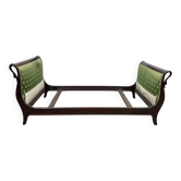 Early 20th century Empire style bed - 140-190 bedding