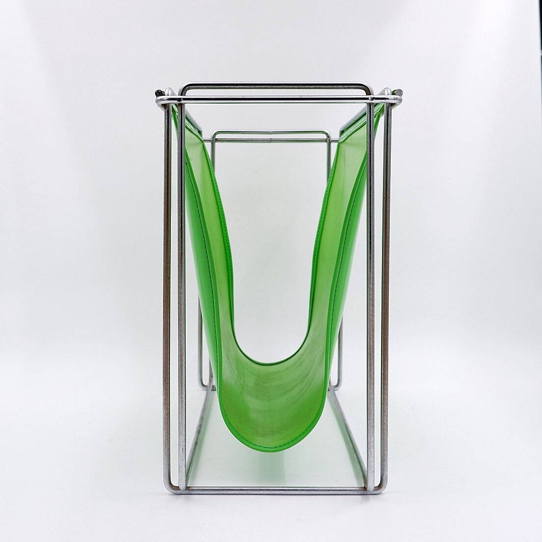 Vintage magazine rack by Gerad Rignault Group SA - 1960s