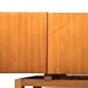 Vintage Scandinavian sideboard in blond teak