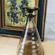 Art Deco smoked glass carafe