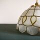 Vintage mother-of-pearl pendant light
