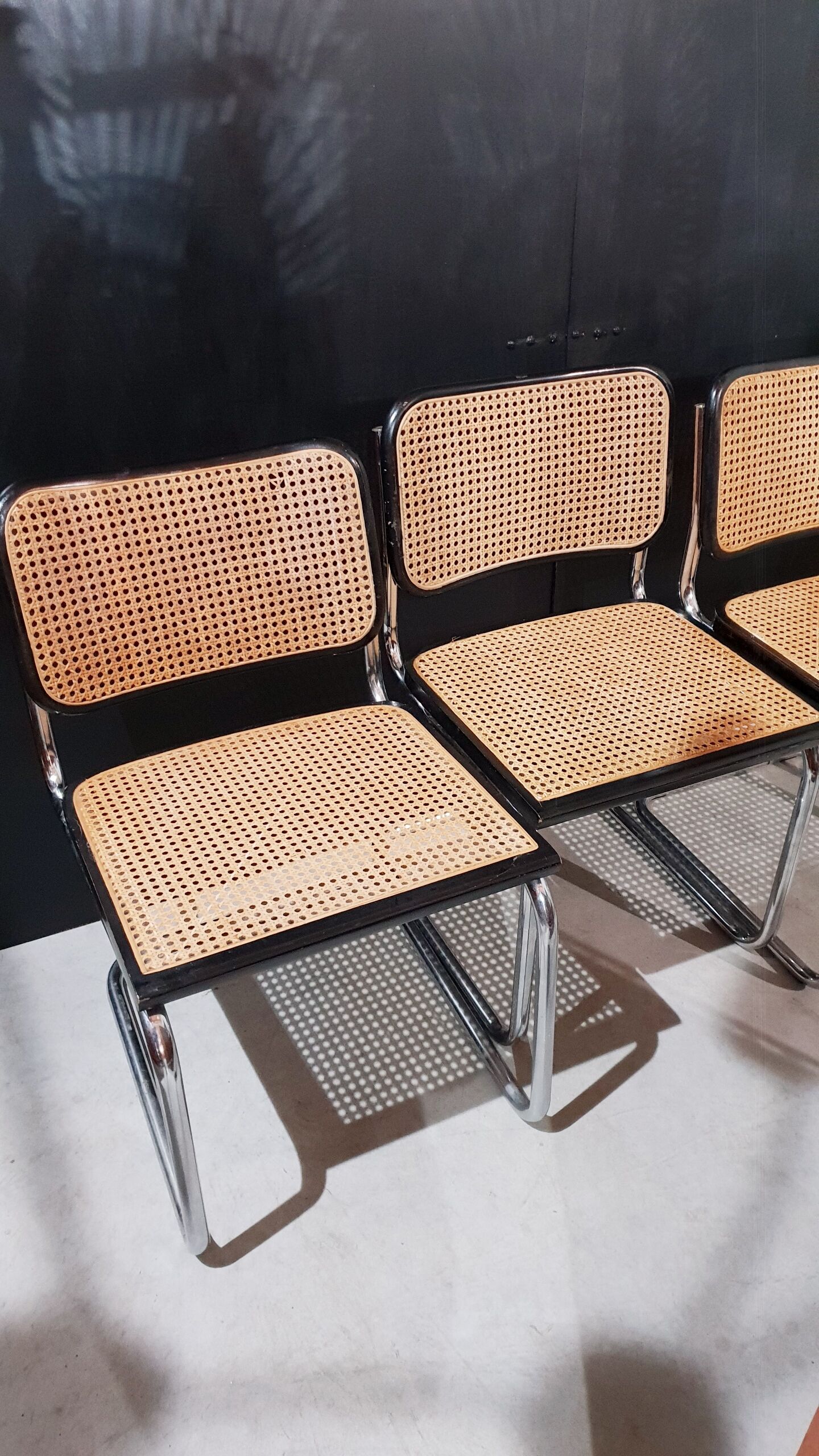Marcel Breuer B32 cesca chairs