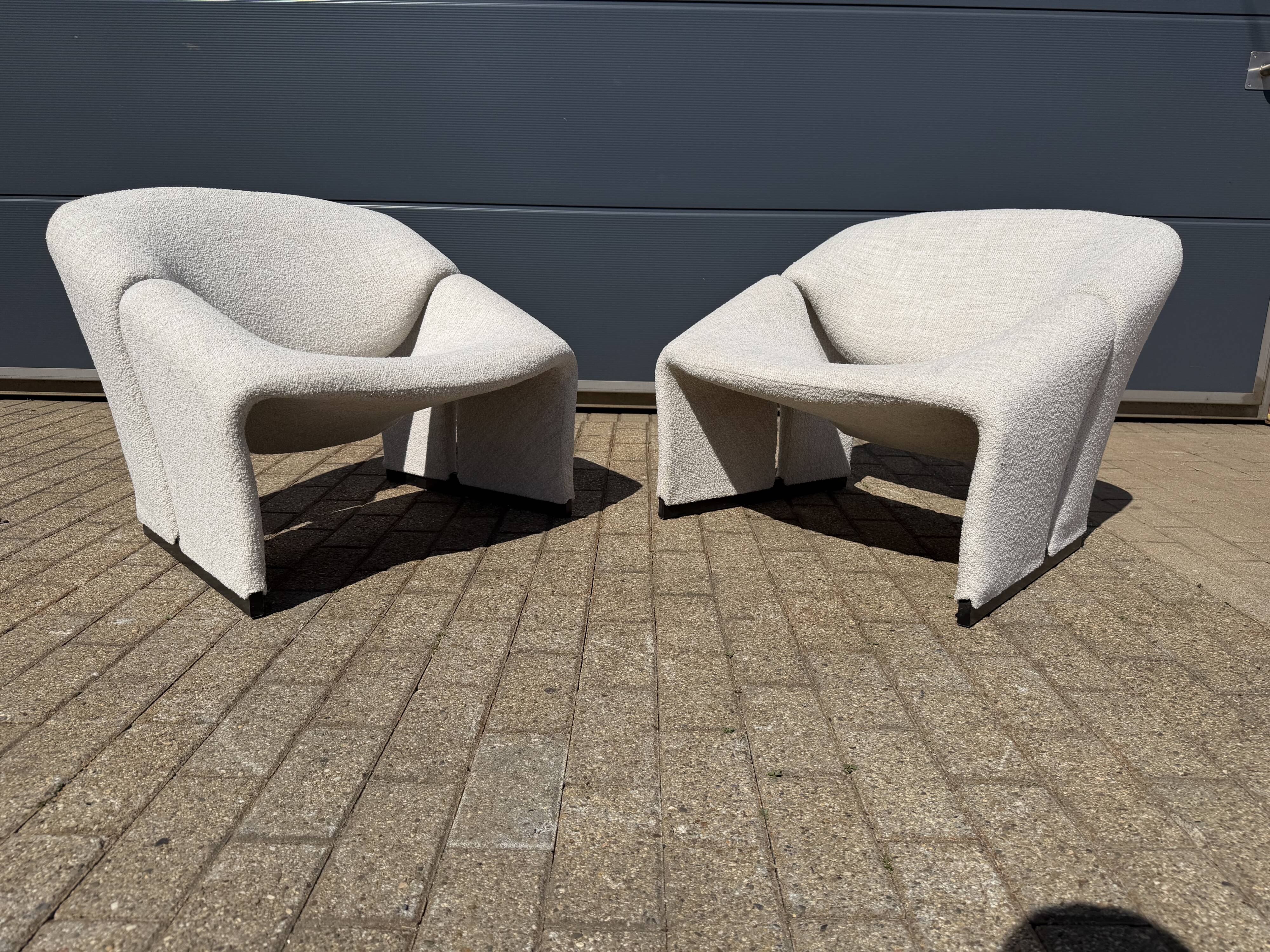 2x Artifort F580 Groovy fauteuils in Nieuwstaat!! Pierre Paulin