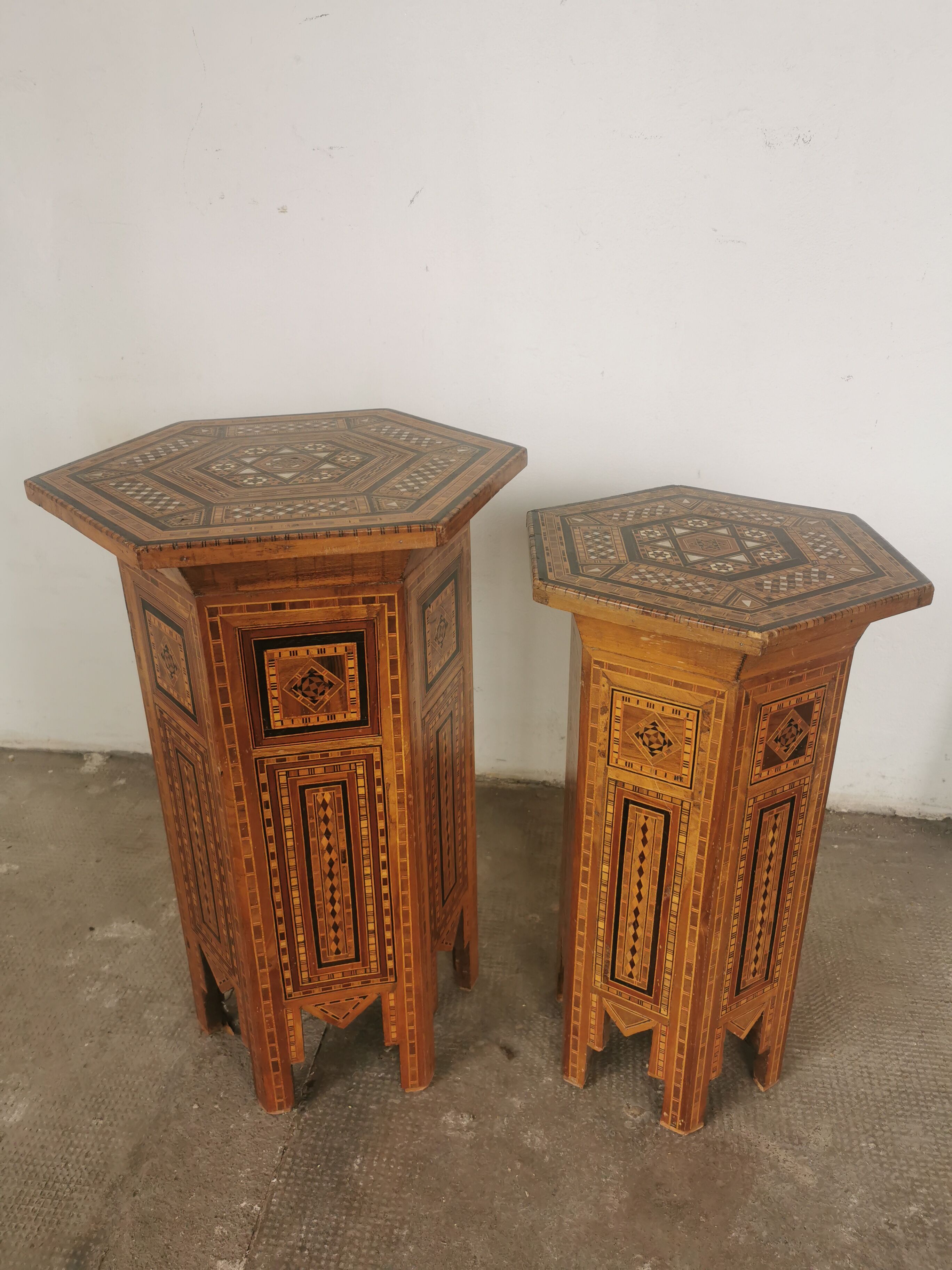 Syrian table pair