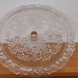 Vintage Walther Glass Mikasa Germany Pedestal Cake Tray