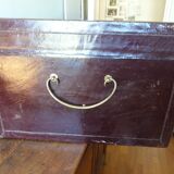 Old asian trunk leather