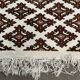 Handmade Tunisian wool rug - 1.74m x 1.11m.