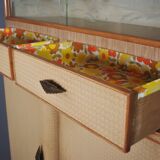 High beech rows, 1950s, set of 2