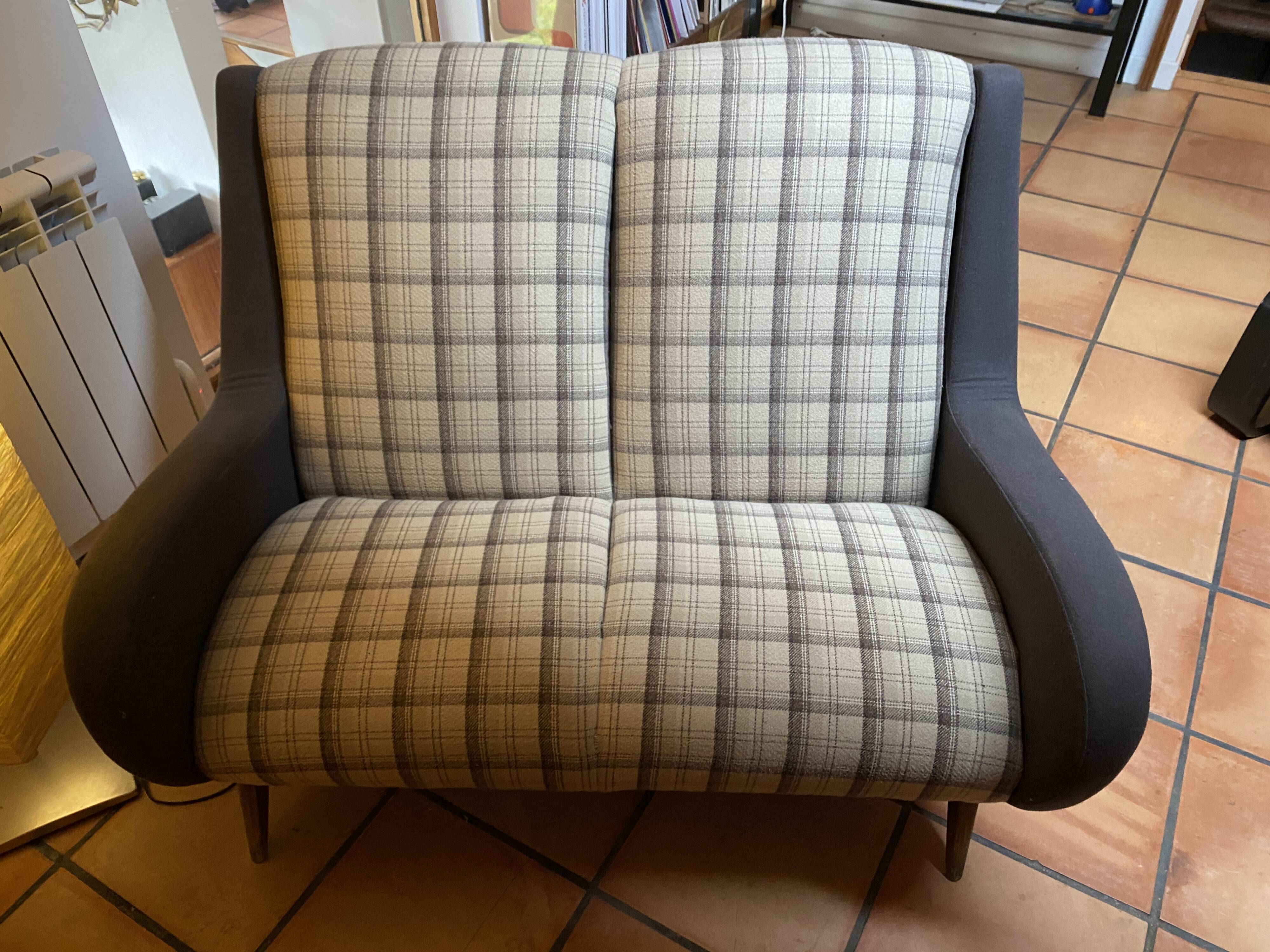 Vintage sofa refurbished