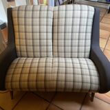 Canapé vintage refait a neuf
