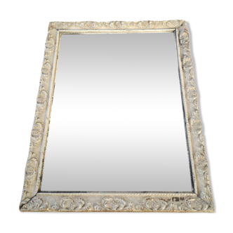 Old beveled mirror
