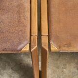 6 dining chairs by Luigi Gorgoni for Roche Bobois