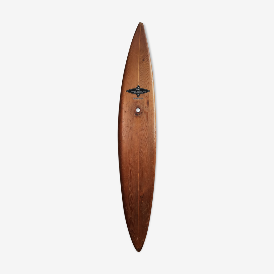 Ancienne planche de surf en bois années 80 | Selency