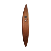 Ancienne planche de surf en bois années 80