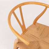 Set of 6 'CH24' wishbone dining chairs by Hans J Wegner for Carl Hansen, De