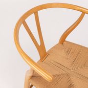 Set of 6 'CH24' wishbone dining chairs by Hans J Wegner for Carl Hansen, De