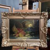 G. Duval. Painting “Still life with fruit”.