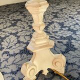 Patinated lamp foot