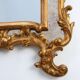 20th century large gilded baroque style mirror by Deknudt, Belgium