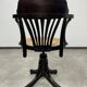 Swivel office chair in Jugendstil by Thonet