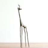 Brass girafe, years 50