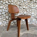 Charles & Ray Eames walnut DCW chair for Herman Miller 1950