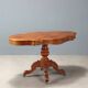 Antique mahogany coffee table, Italy, mid-19th century.